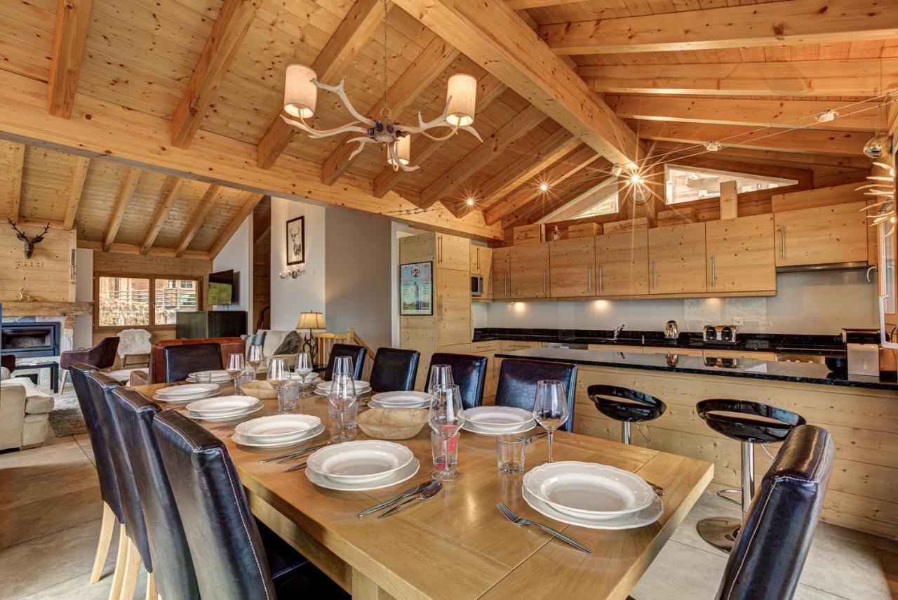 Chalet Le Cerf La Tzoumaz Ngoại thất bức ảnh