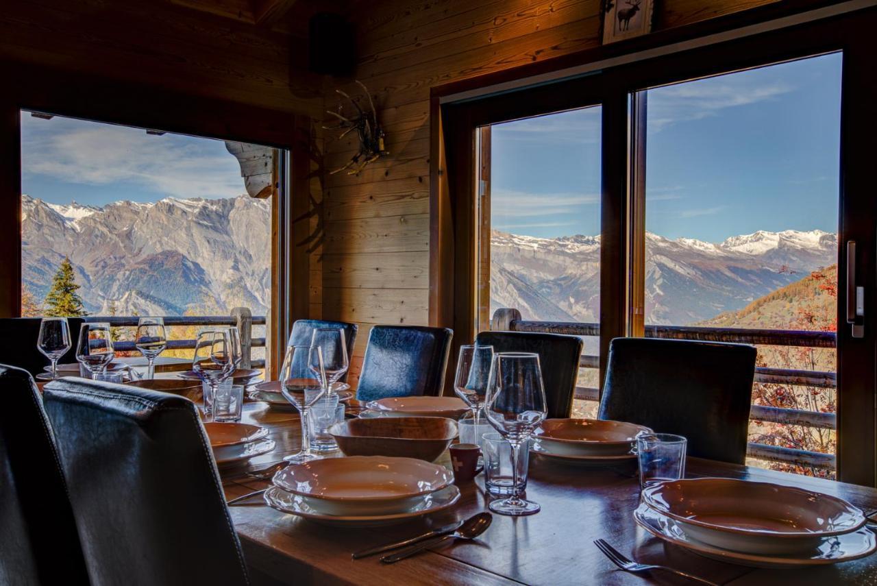 Chalet Le Cerf La Tzoumaz Ngoại thất bức ảnh