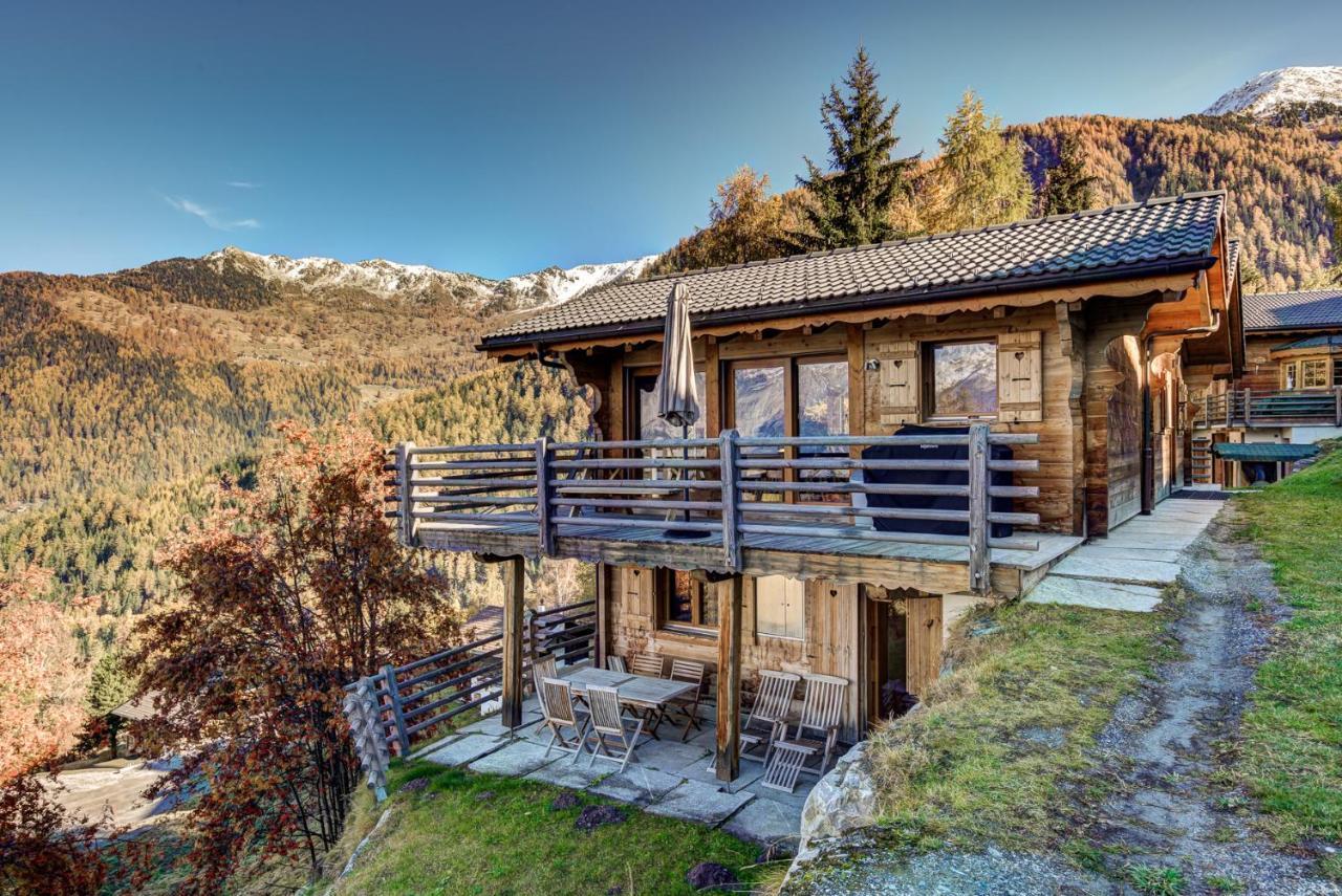 Chalet Le Cerf La Tzoumaz Ngoại thất bức ảnh